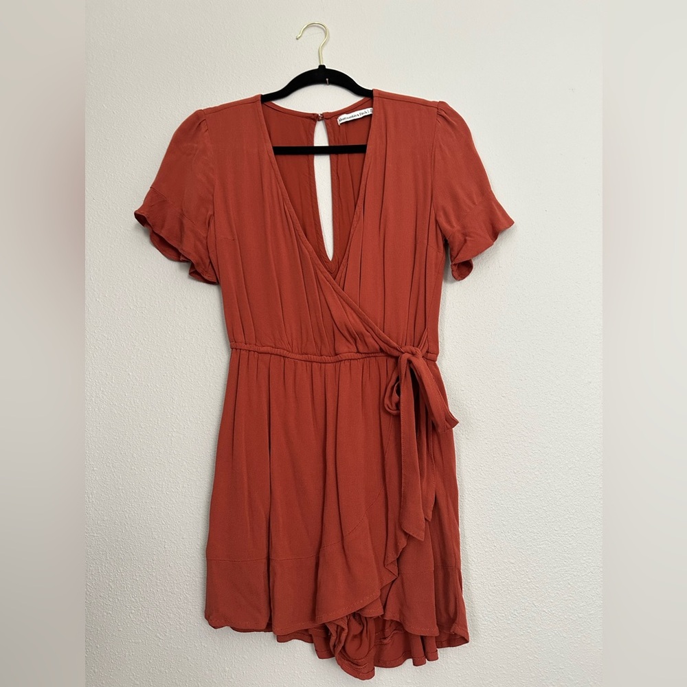 ROMPER WRAP AROUND DRESS